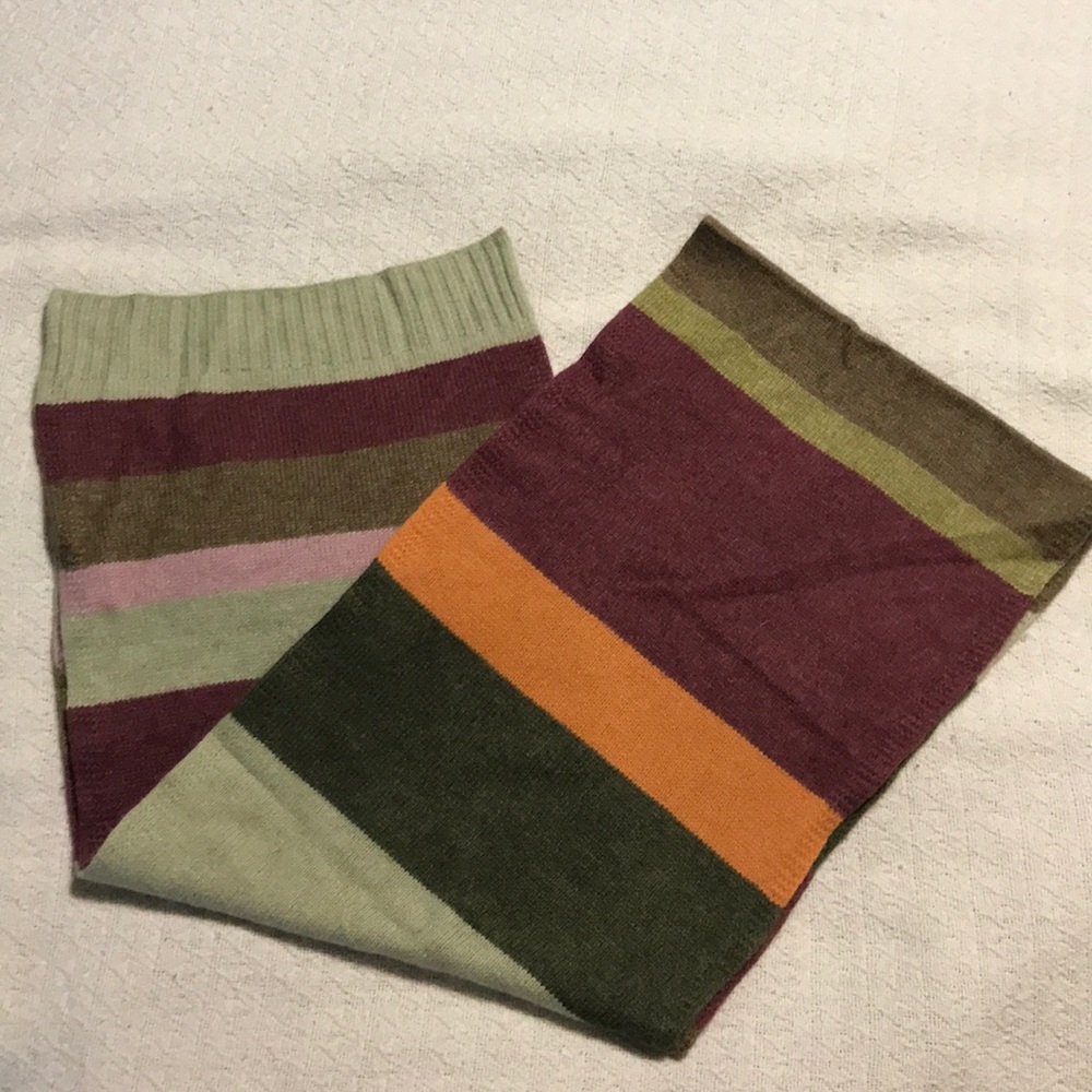 Vintage Striped J.Crew Scarf
